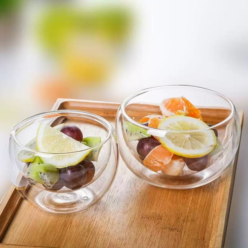 Double-layer fruit bowl