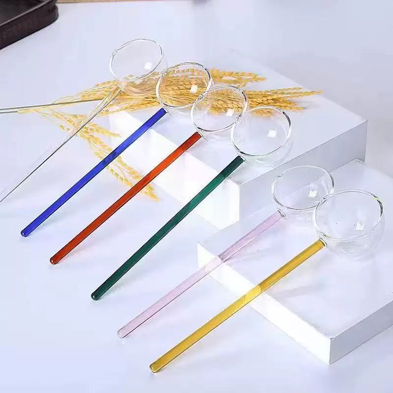 Glass spoon