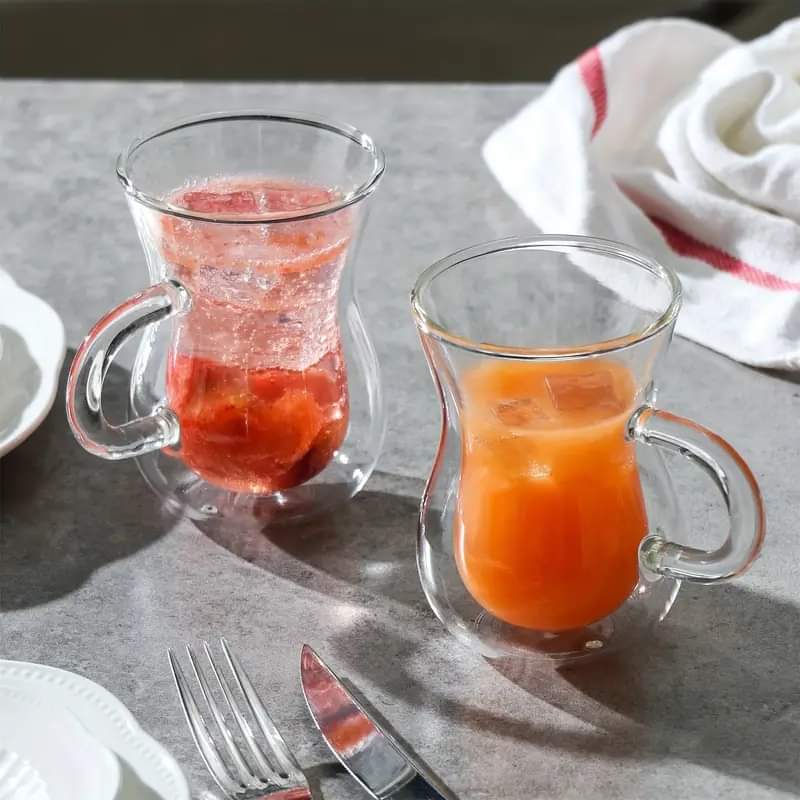 Double-layered glass